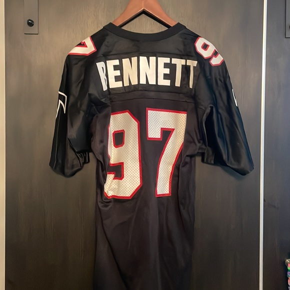 atlanta falcons vintage jersey #97 Bennett size 40 - Picture 4 of 9